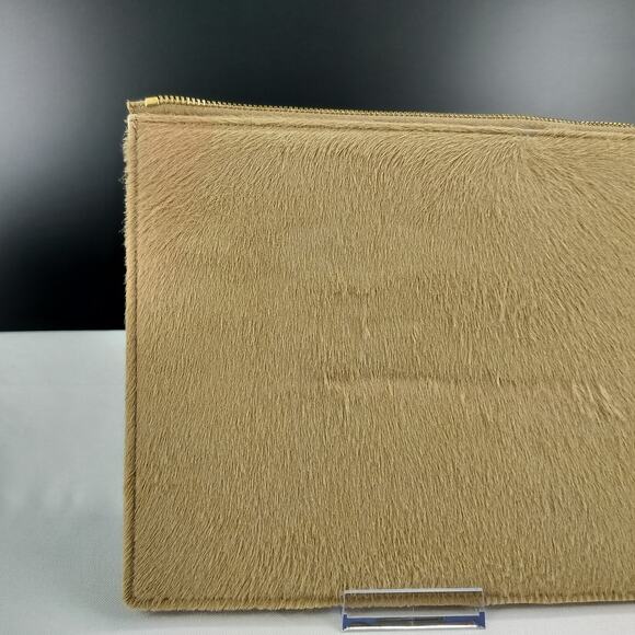 POLOGEORGIS Medium Signature Pouch With Gold Zip - Picture 11 of 14